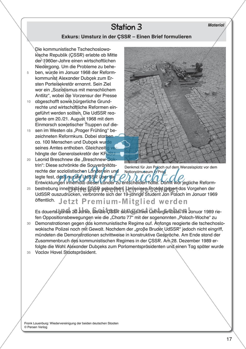 Wiedervereinigung der beiden deutschen Staaten Preview 19