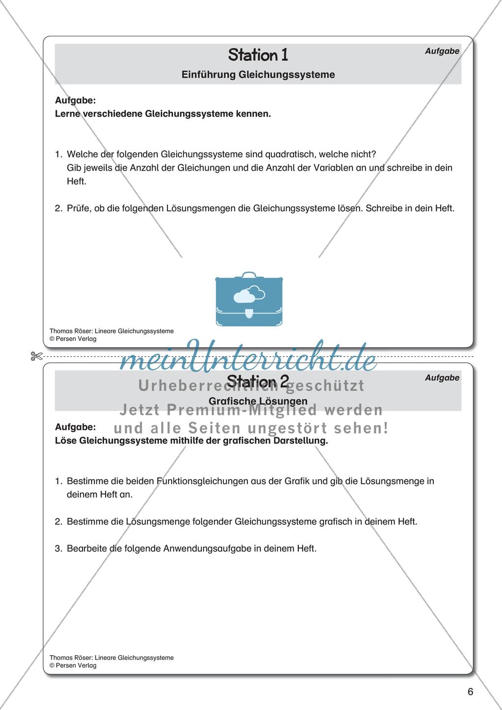 Lineare Gleichungssysteme Preview 8
