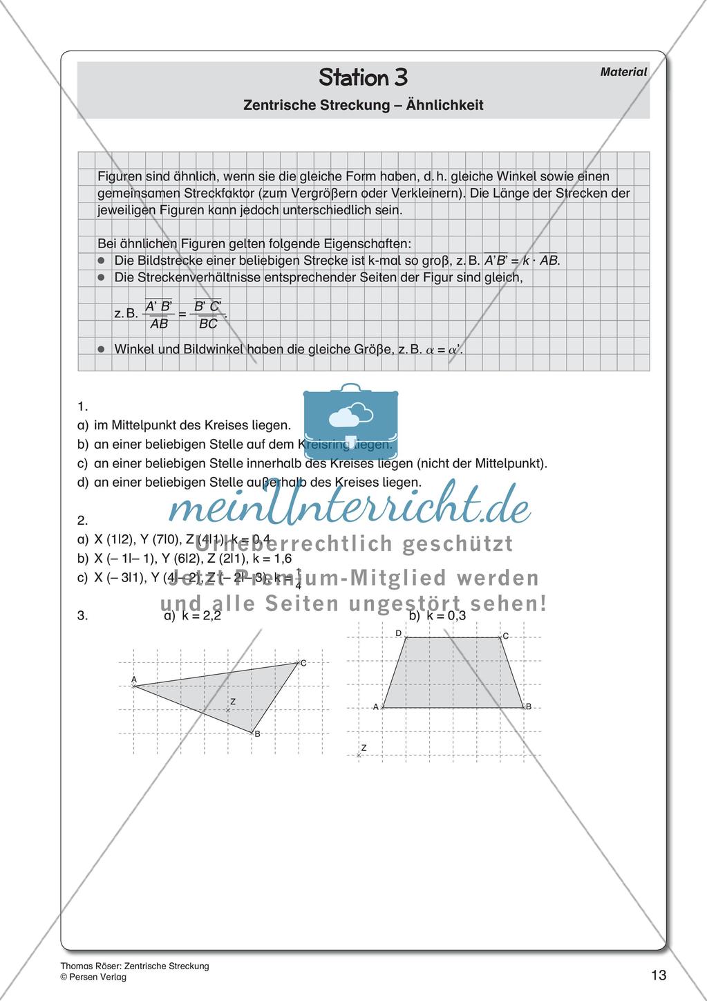 Zentrische Streckung Preview 15
