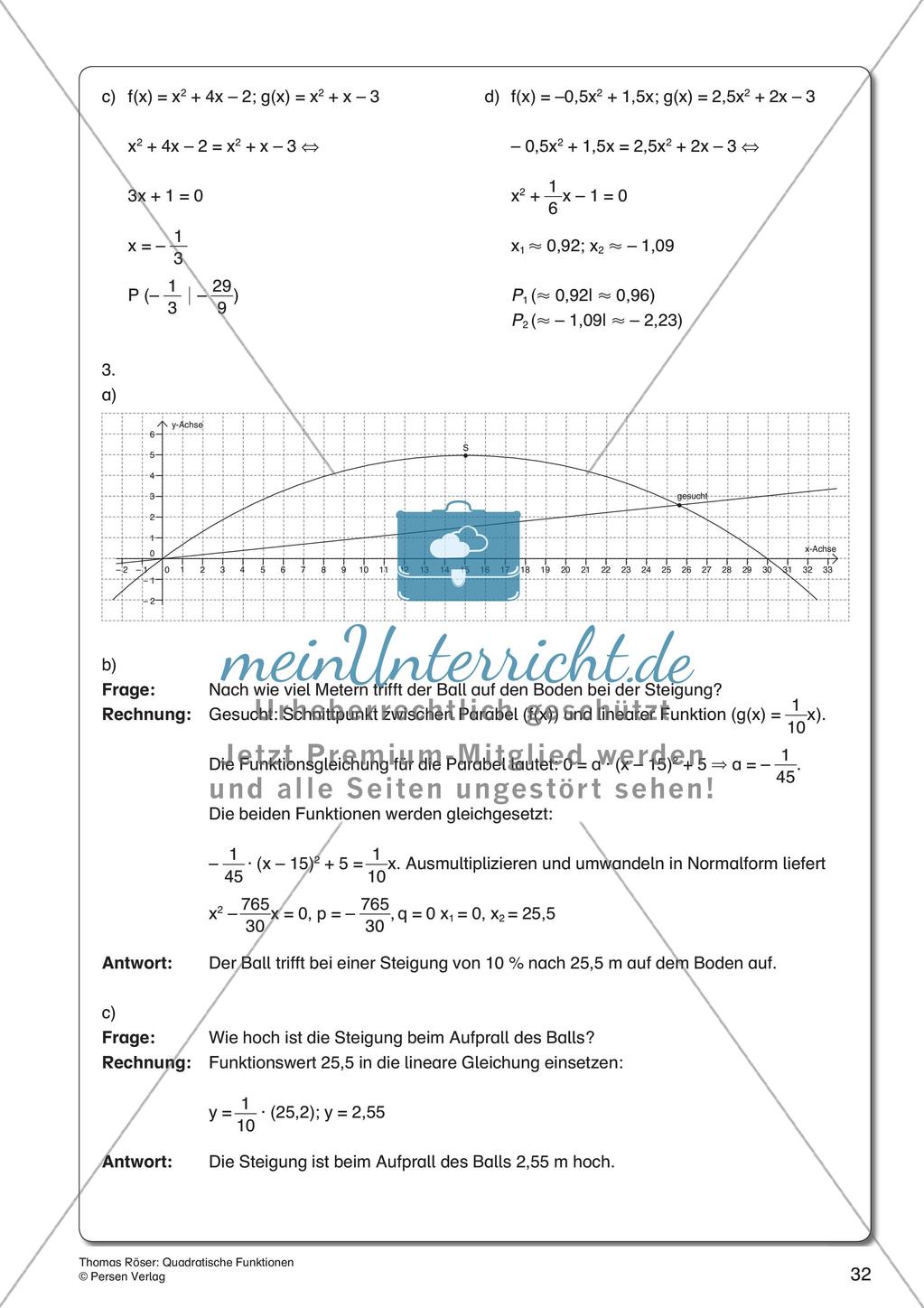Quadratische Funktionen Preview 34