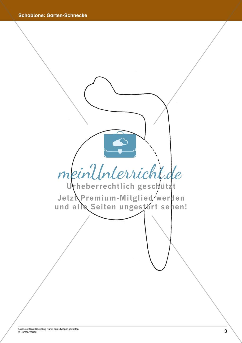 Recycling-Kunst: Gestaltung mit Styropor Preview 5