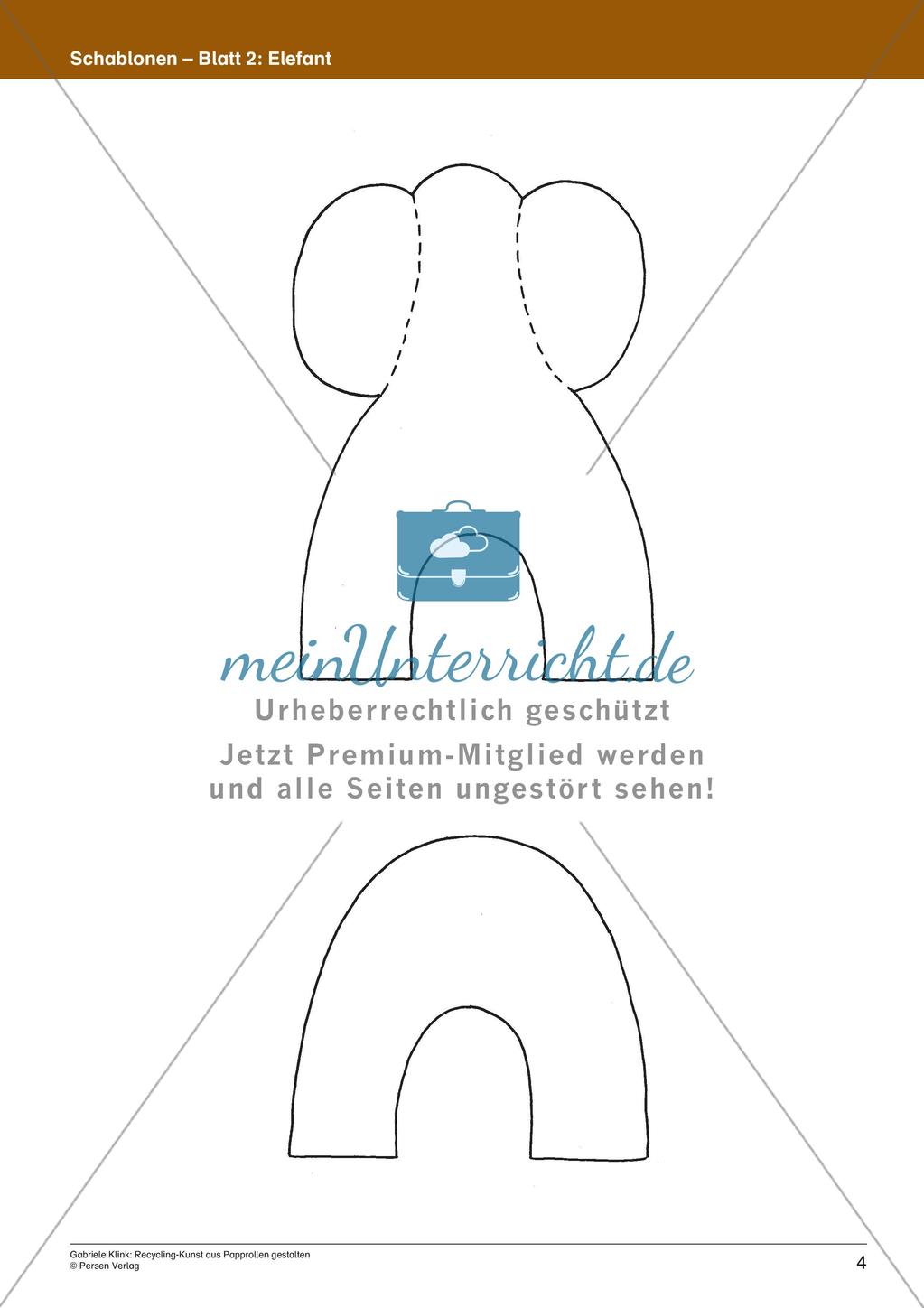 Recycling-Kunst: Gestaltung mit Papprollen Preview 6