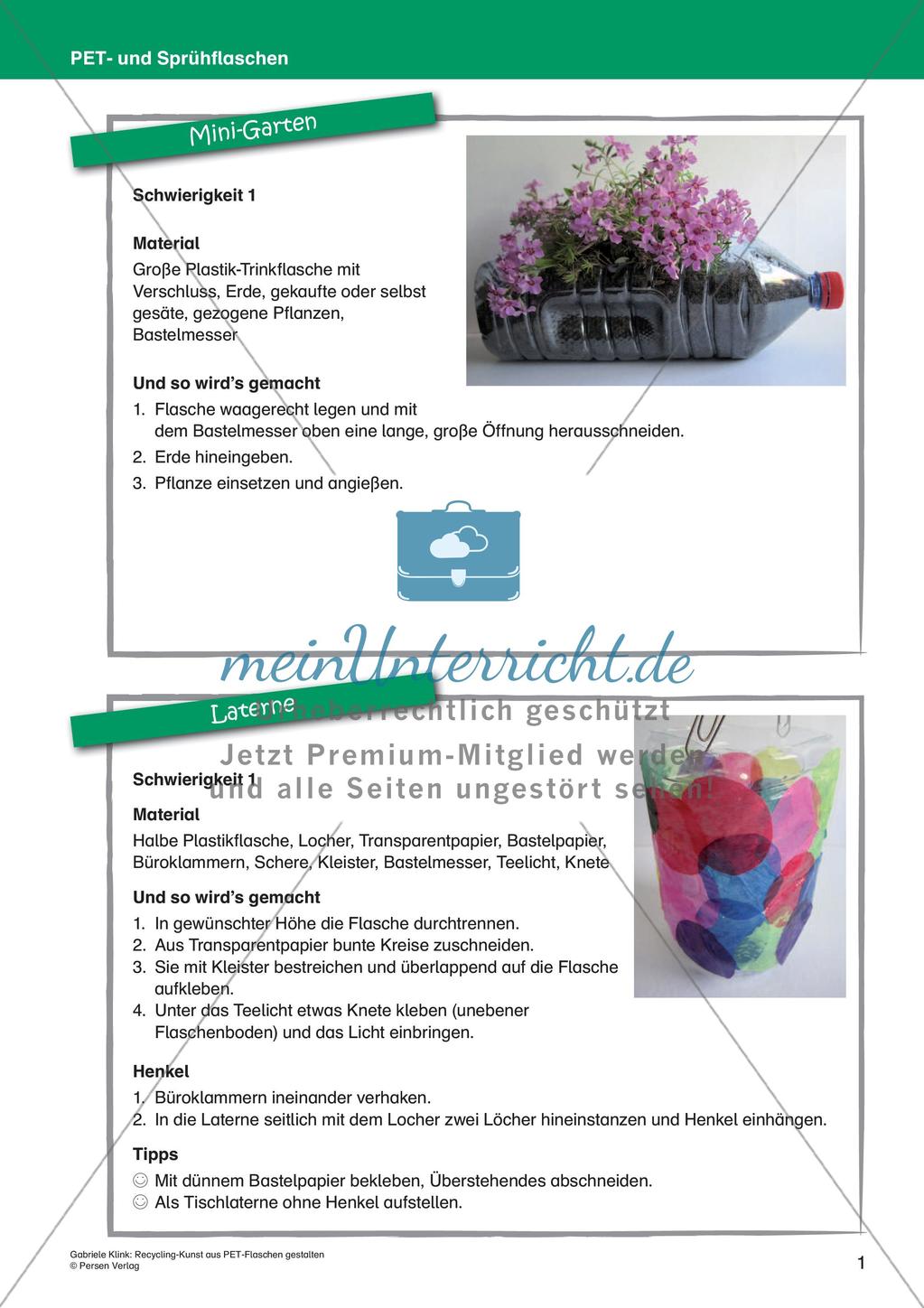 Recycling-Kunst: Gestaltung mit PET-Flaschen Preview 3