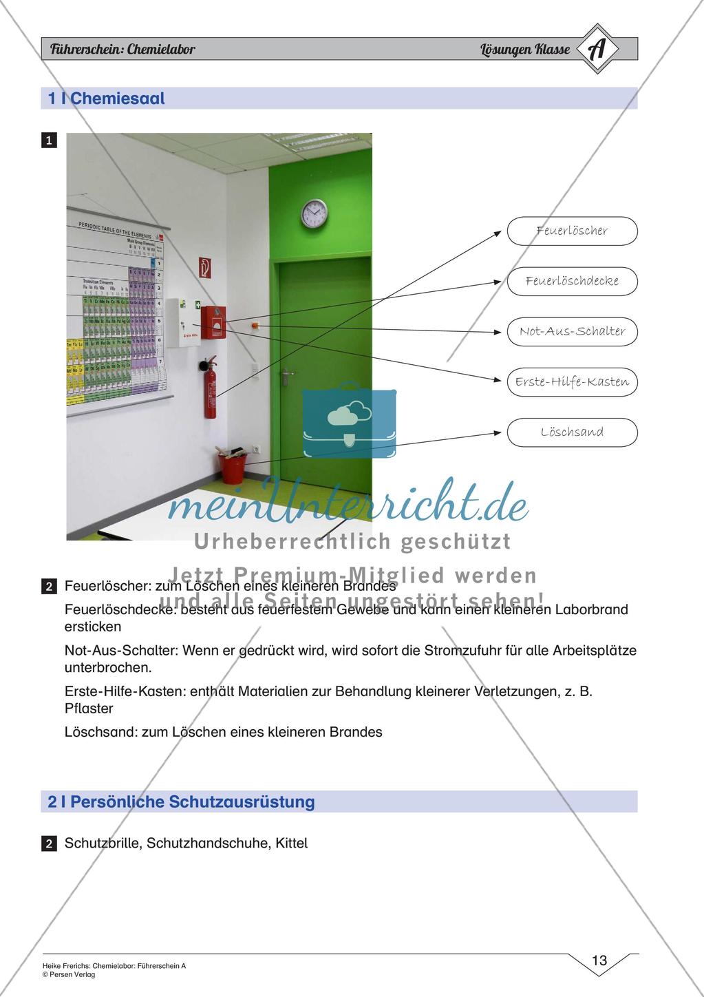 Chemielabor: Führerschein Grundwissen einfaches Niveau Preview 15
