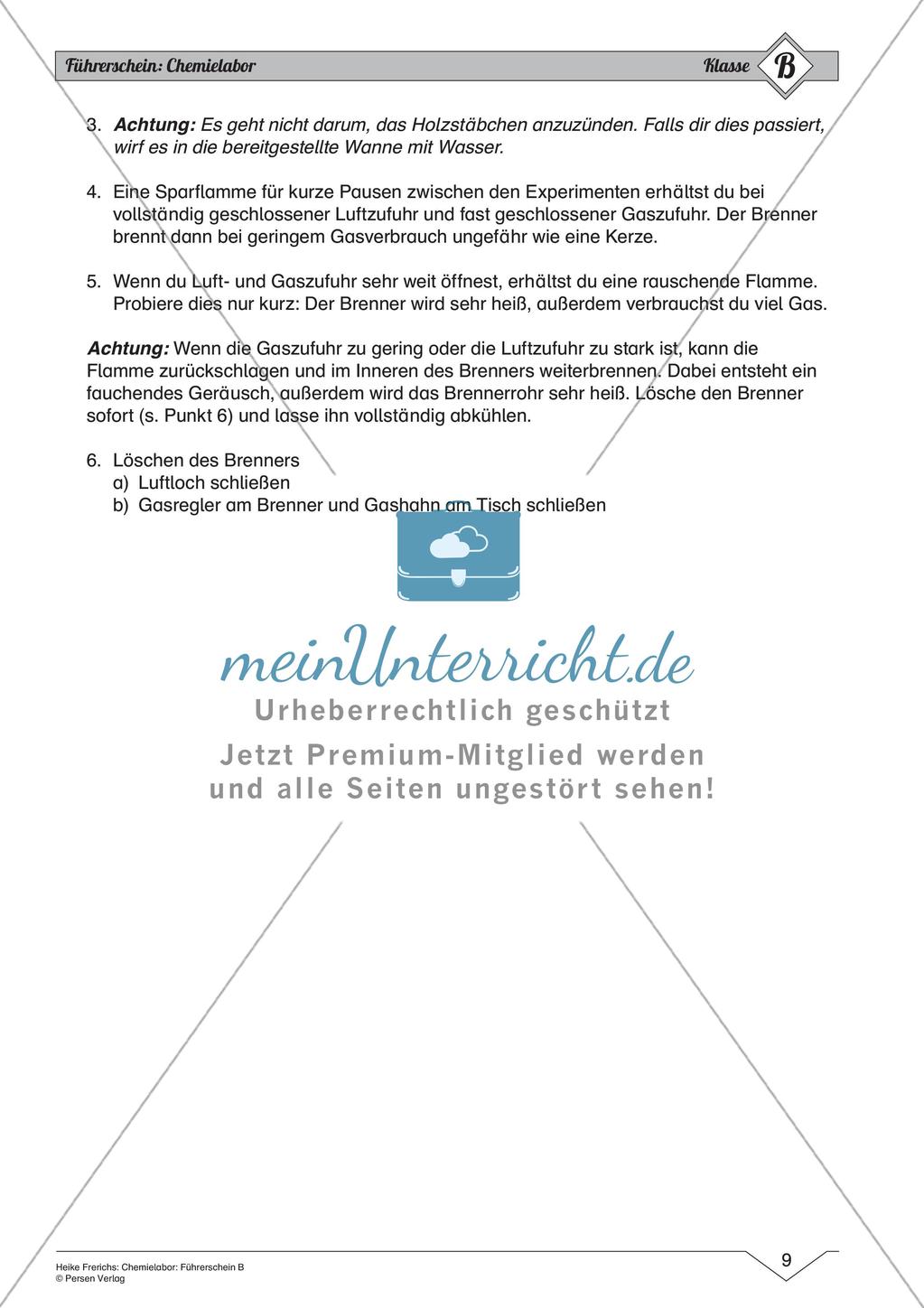 Chemielabor: Führerschein Grundwissen mittleres Niveau Preview 11
