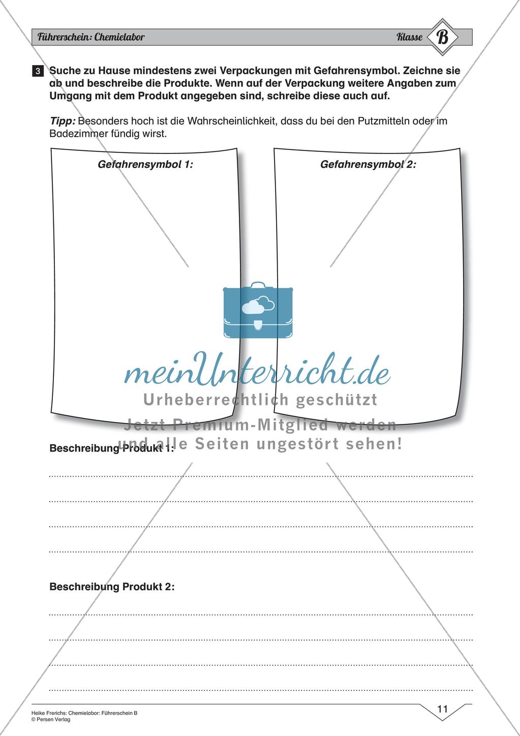 Chemielabor: Führerschein Grundwissen mittleres Niveau Preview 13