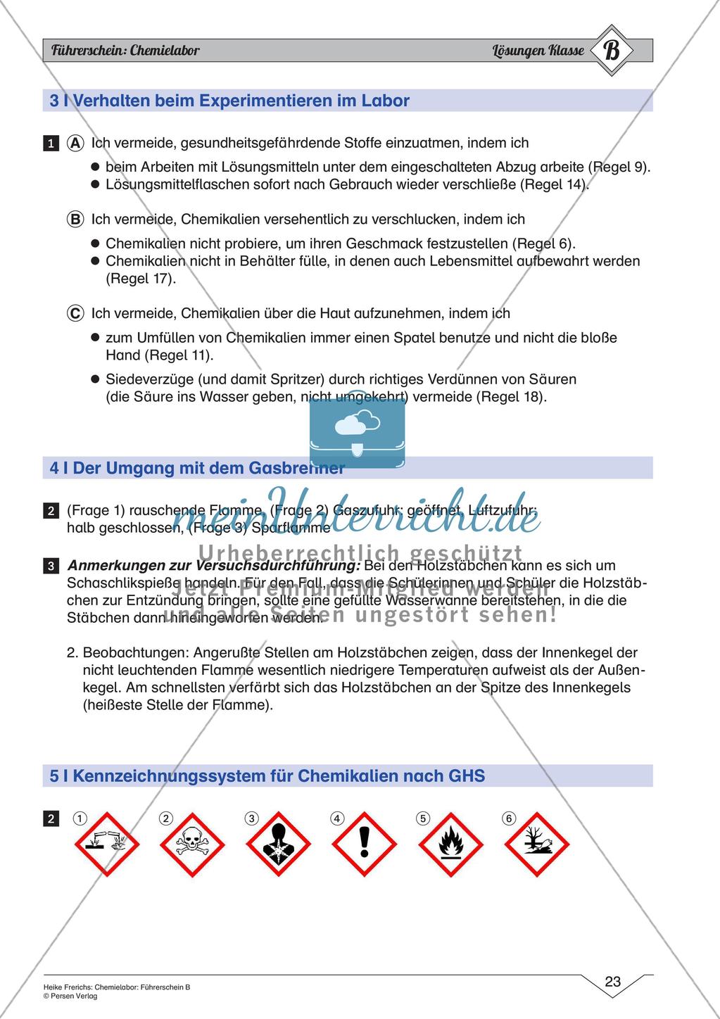 Chemielabor: Führerschein Grundwissen mittleres Niveau Preview 25
