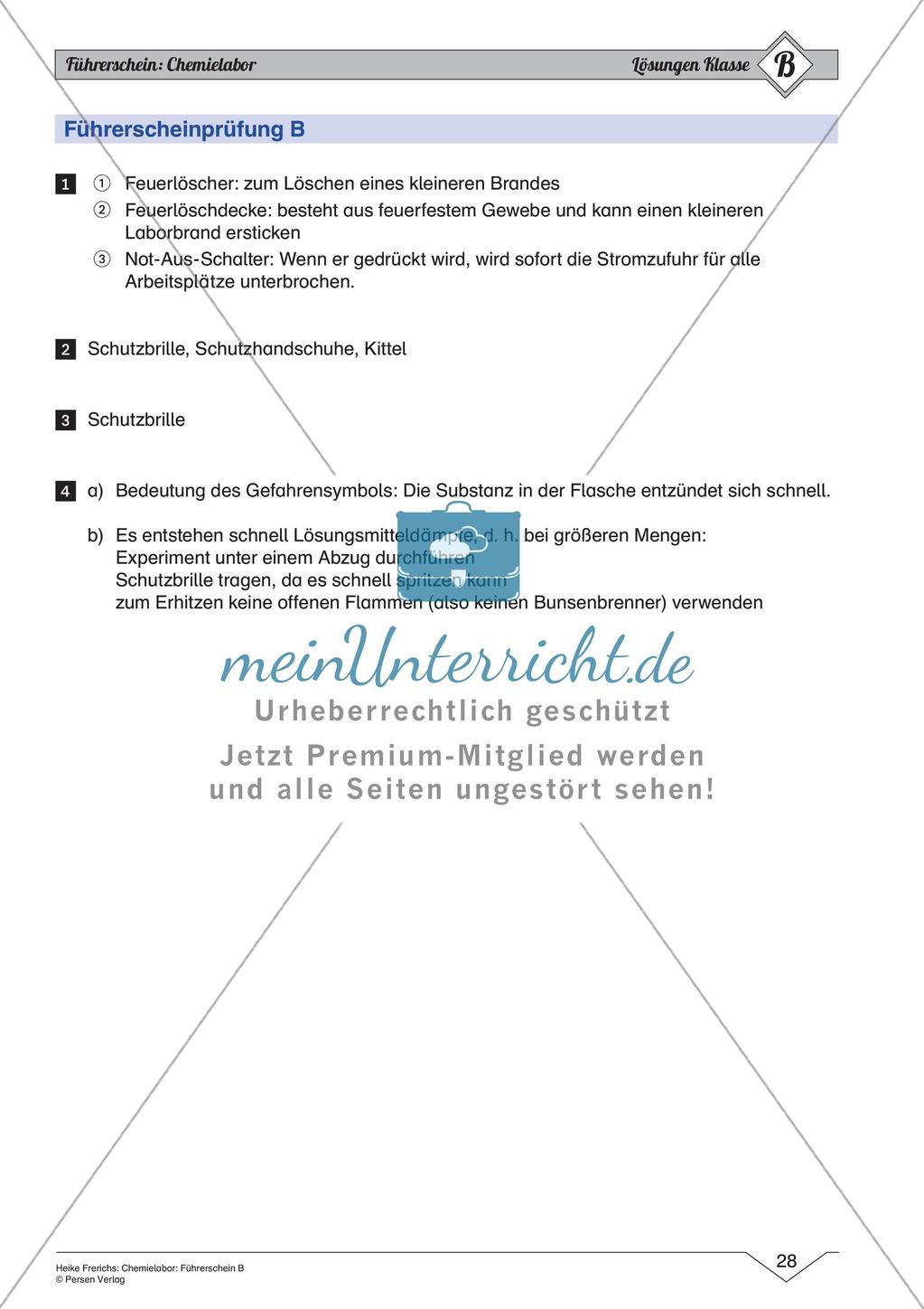 Chemielabor: Führerschein Grundwissen mittleres Niveau Preview 30