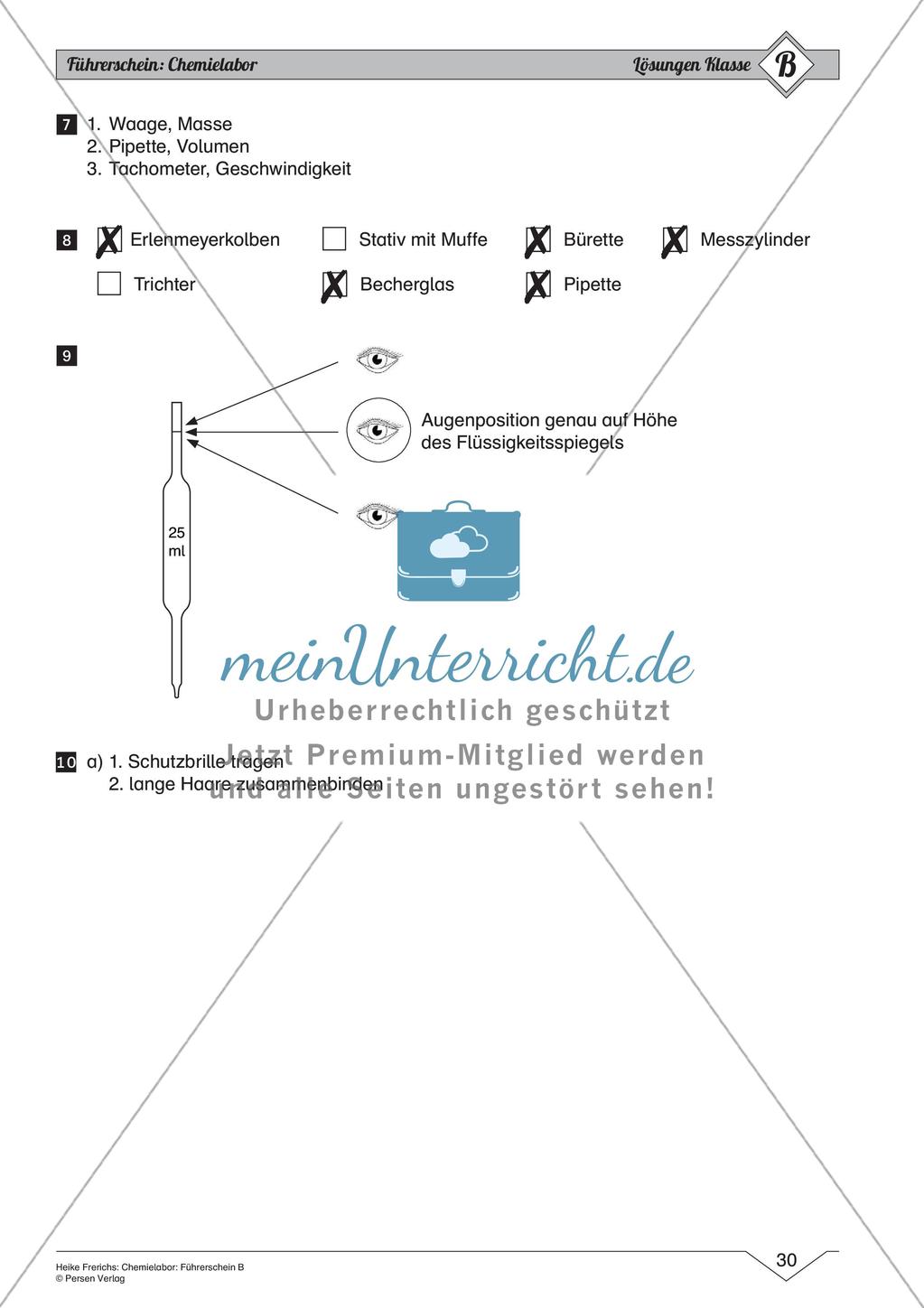 Chemielabor: Führerschein Grundwissen mittleres Niveau Preview 32