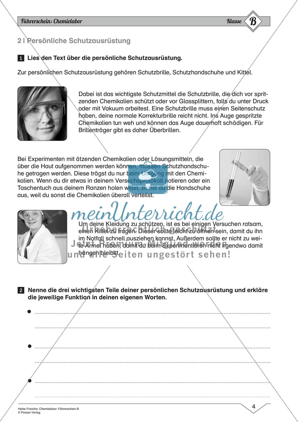 Chemielabor: Führerschein Grundwissen mittleres Niveau Preview 6