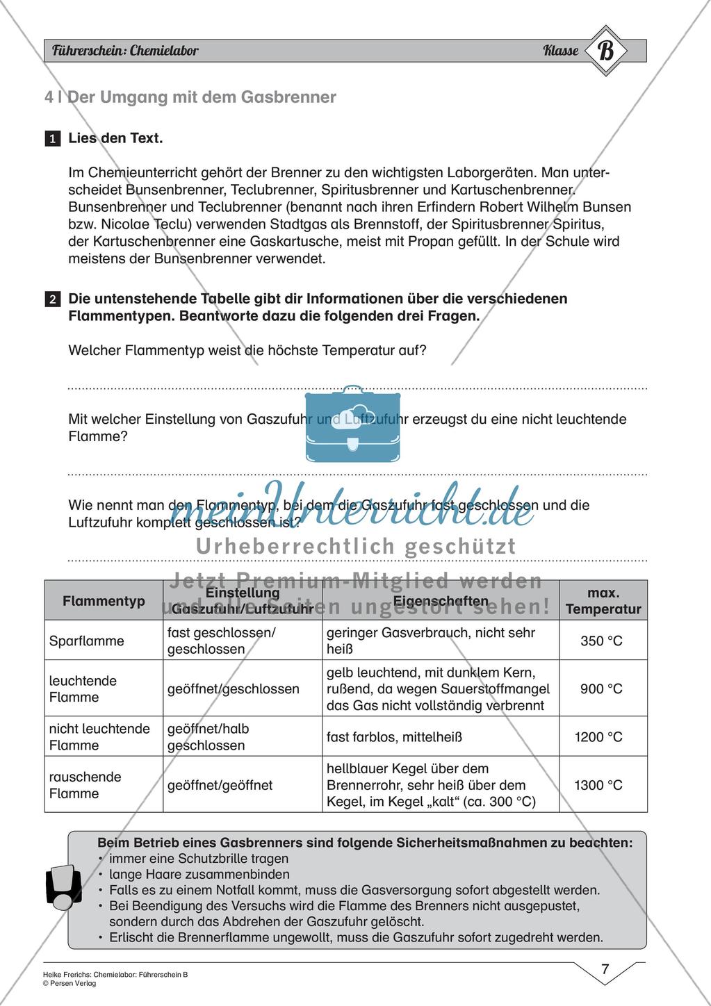 Chemielabor: Führerschein Grundwissen mittleres Niveau Preview 9