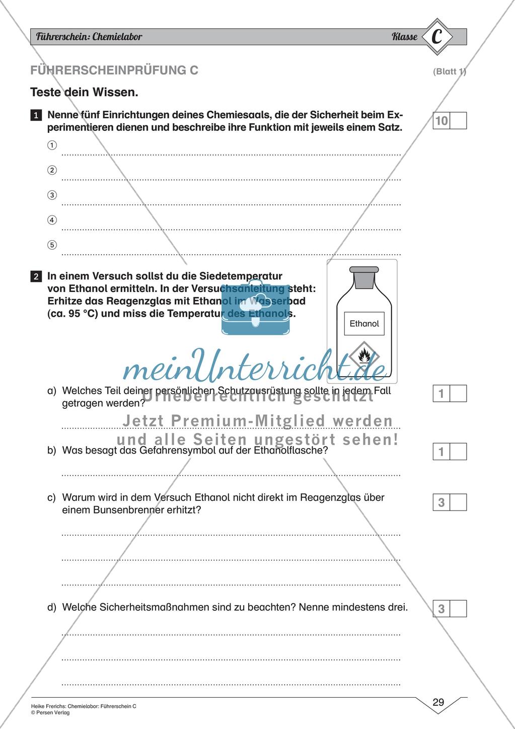 Chemielabor: Führerschein Grundwissen schweres Niveau Preview 31