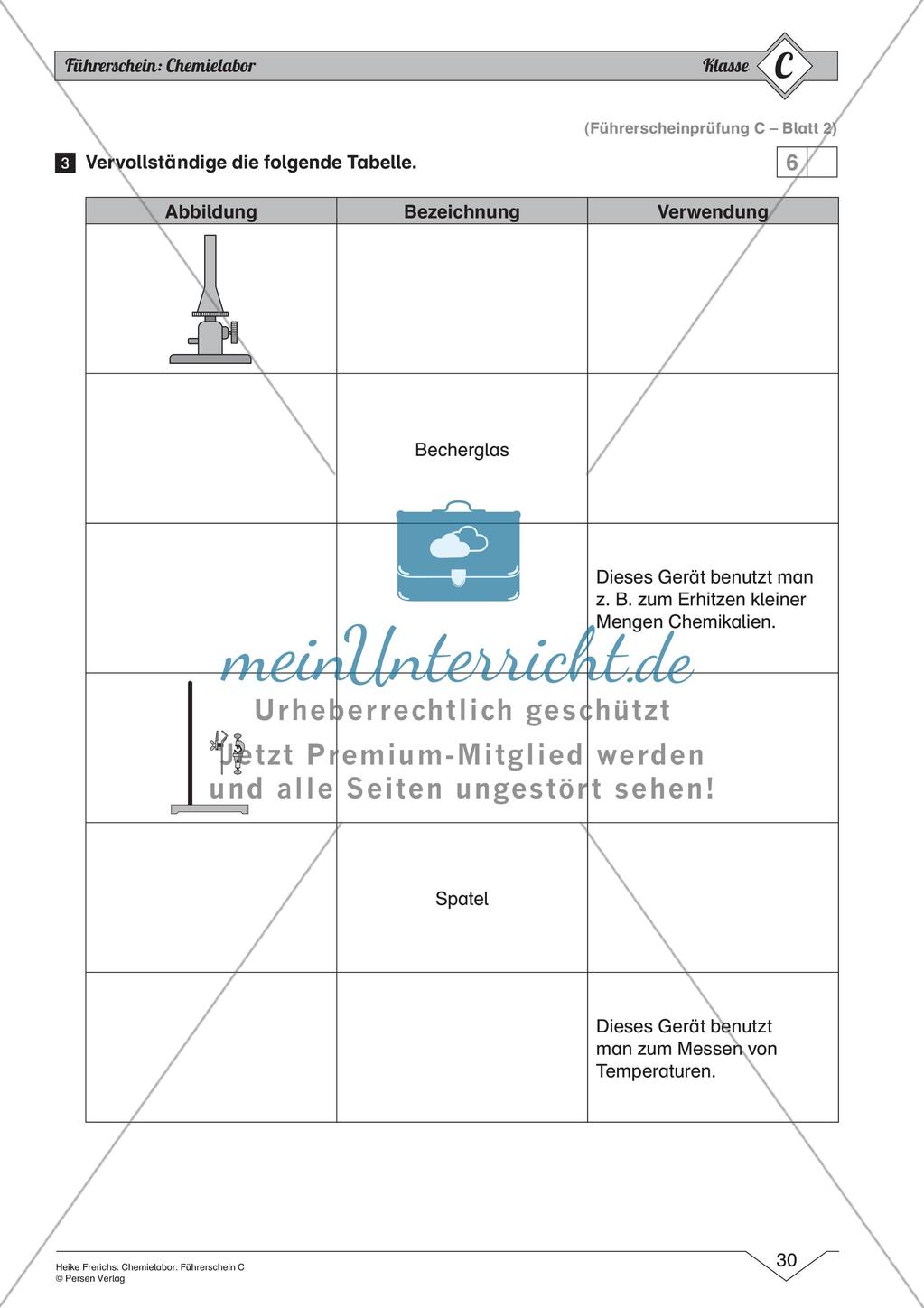 Chemielabor: Führerschein Grundwissen schweres Niveau Preview 32
