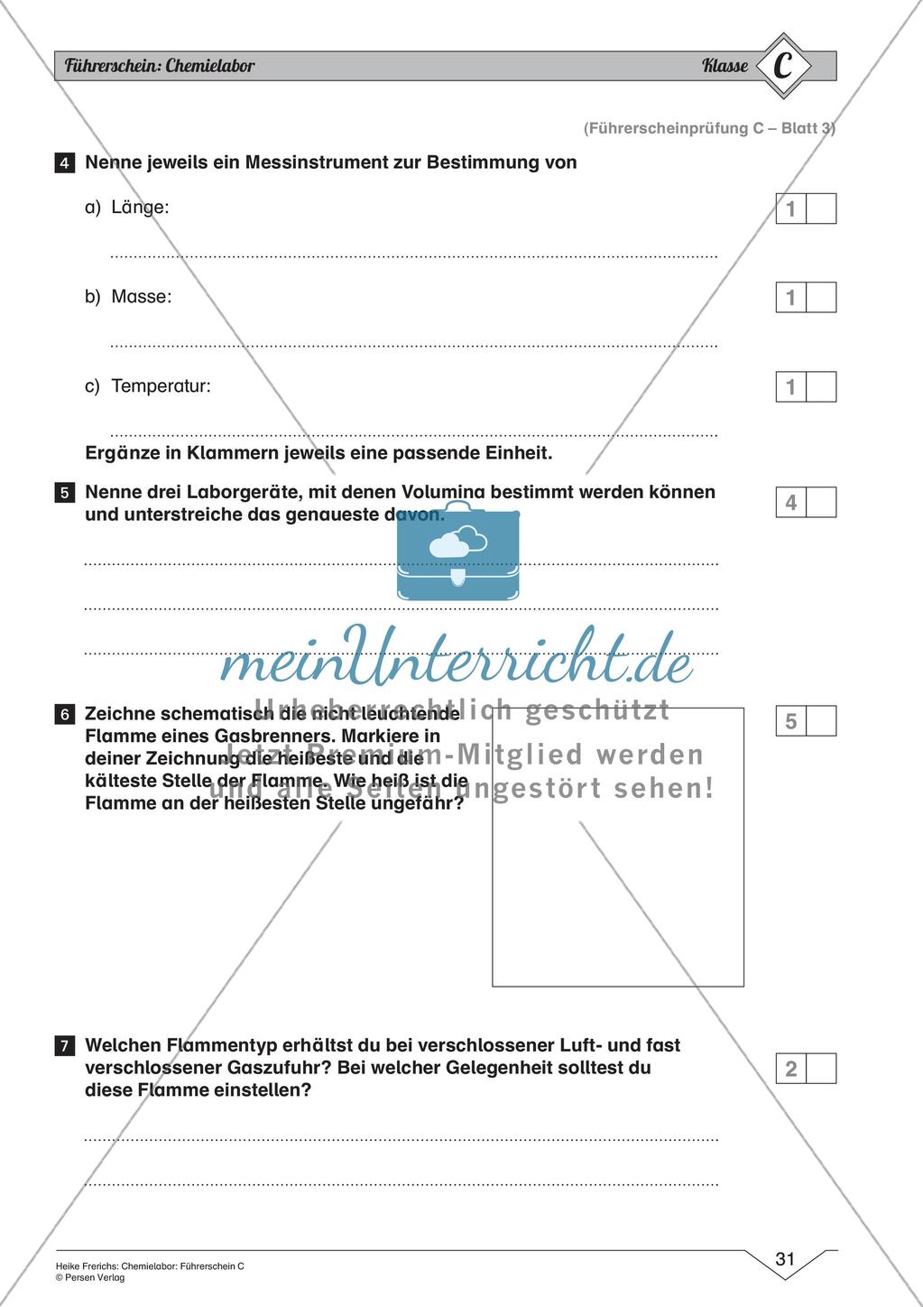 Chemielabor: Führerschein Grundwissen schweres Niveau Preview 33