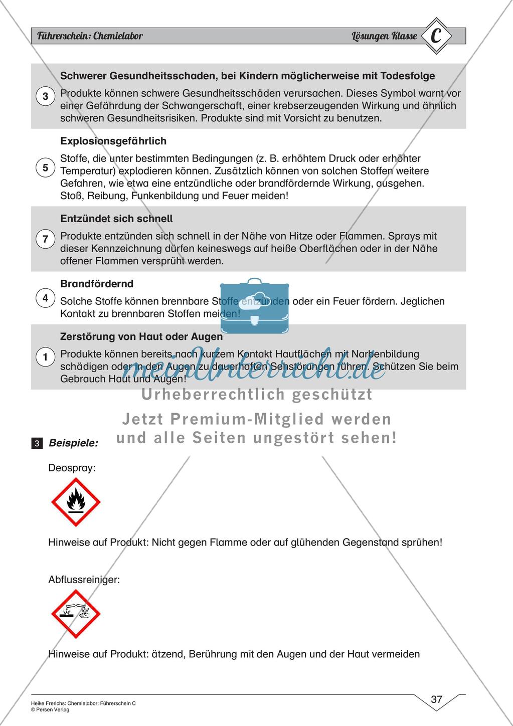 Chemielabor: Führerschein Grundwissen schweres Niveau Preview 39