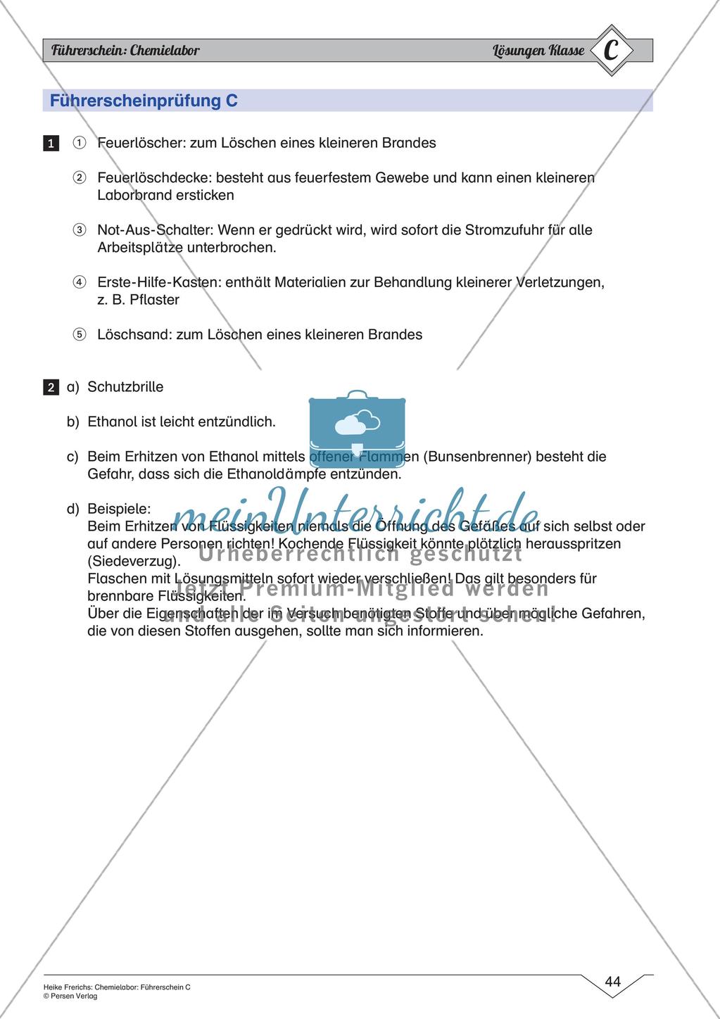 Chemielabor: Führerschein Grundwissen schweres Niveau Preview 46
