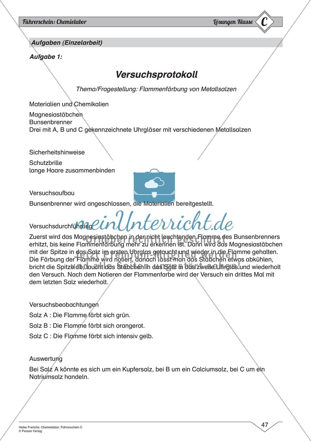 Chemielabor: Führerschein Grundwissen schweres Niveau Preview 49