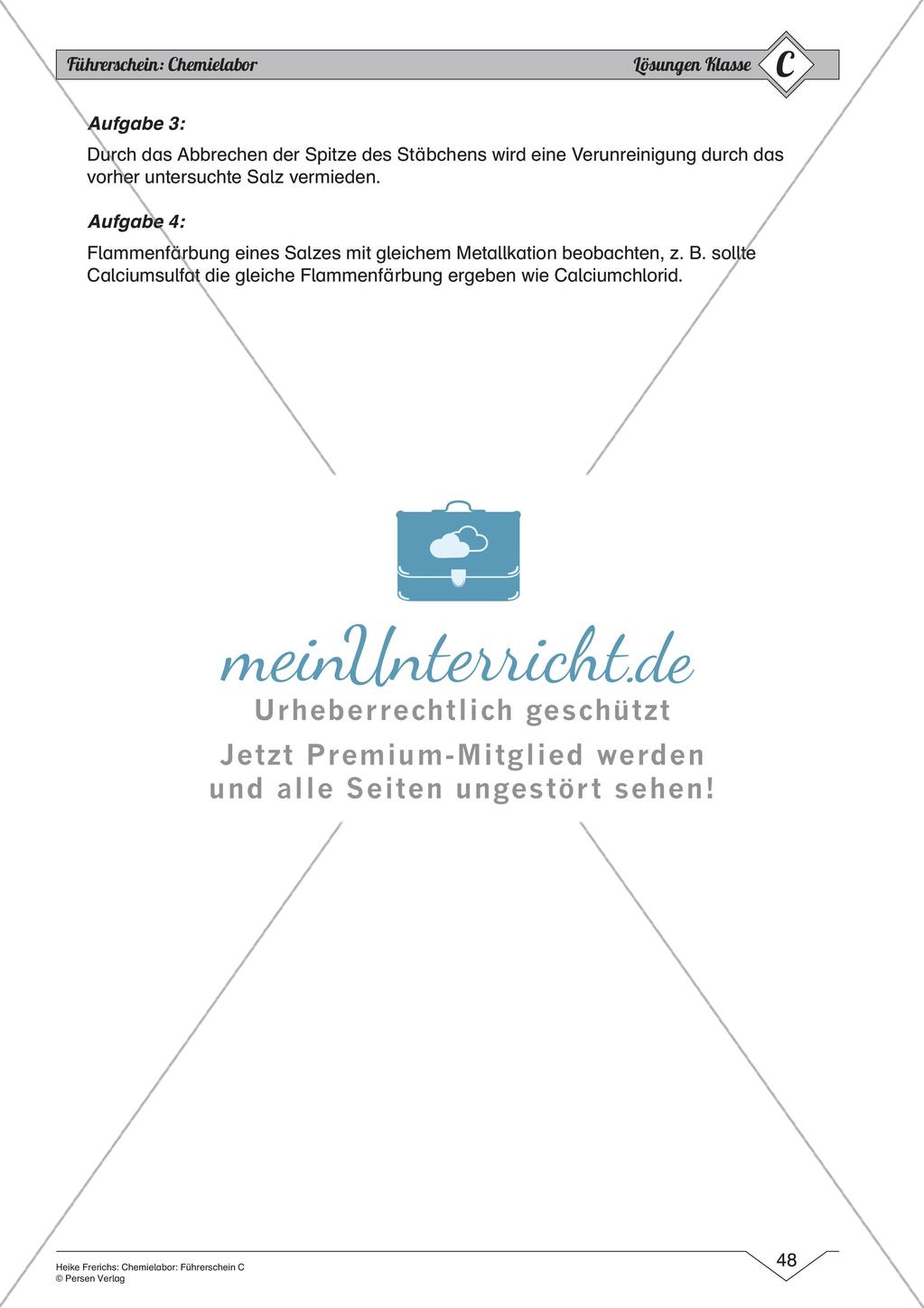 Chemielabor: Führerschein Grundwissen schweres Niveau Preview 50