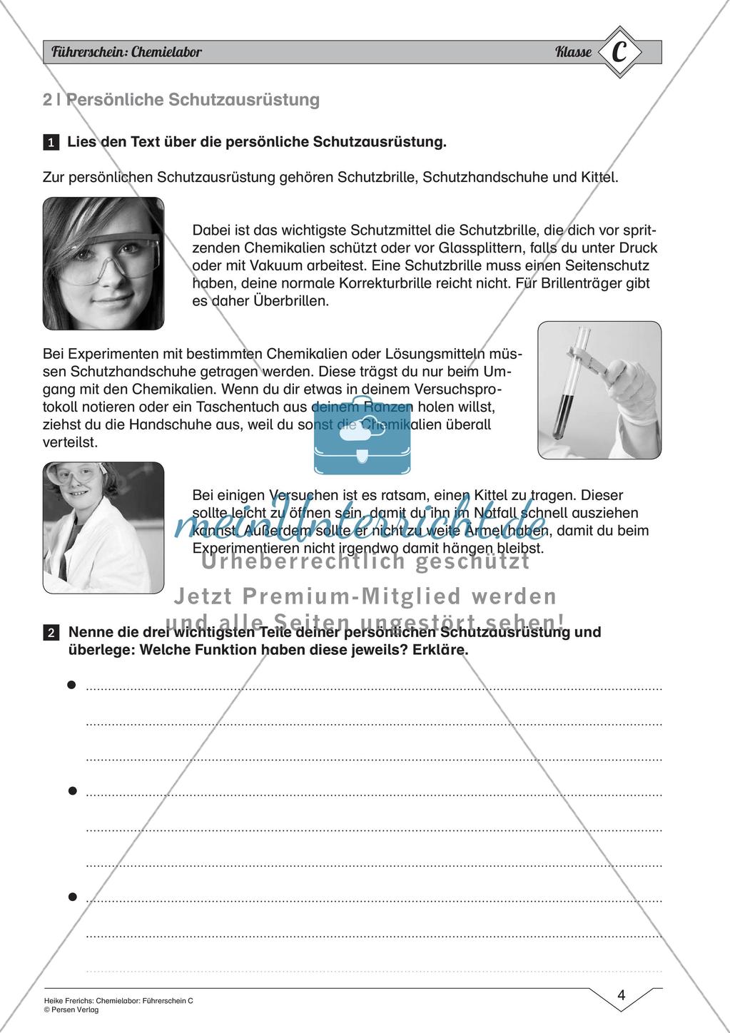 Chemielabor: Führerschein Grundwissen schweres Niveau Preview 6