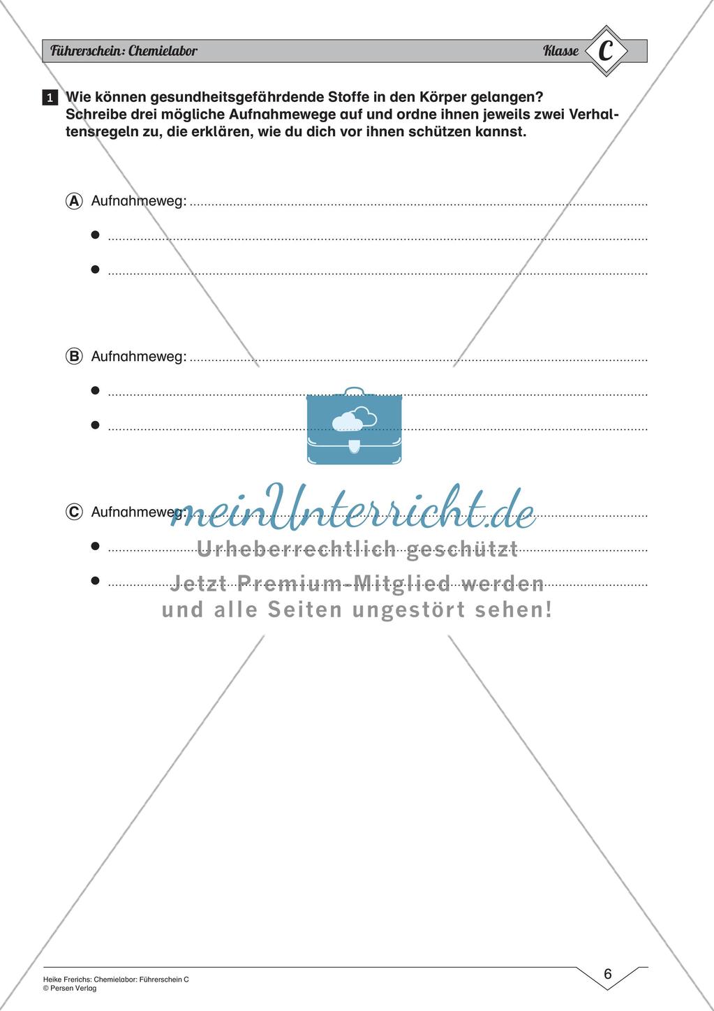 Chemielabor: Führerschein Grundwissen schweres Niveau Preview 8