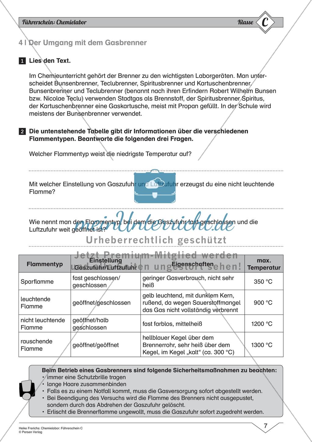 Chemielabor: Führerschein Grundwissen schweres Niveau Preview 9