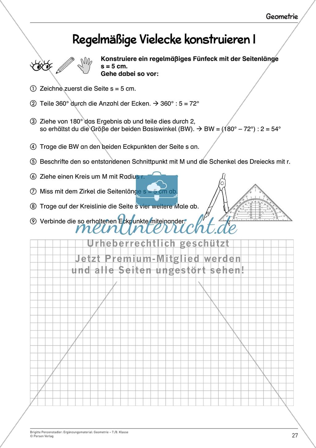 Ergänzungsmaterial: Geometrie Preview 29