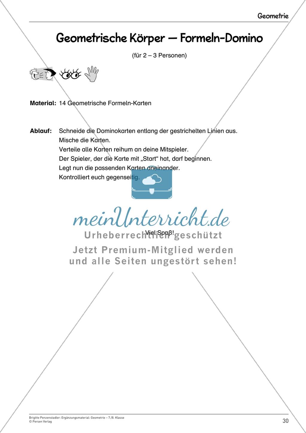 Ergänzungsmaterial: Geometrie Preview 32