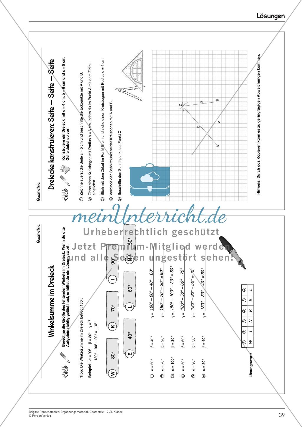 Ergänzungsmaterial: Geometrie Preview 41