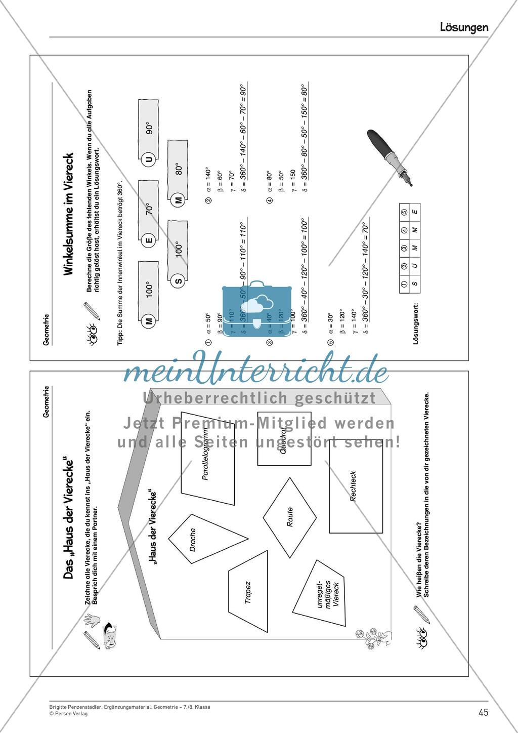 Ergänzungsmaterial: Geometrie Preview 47