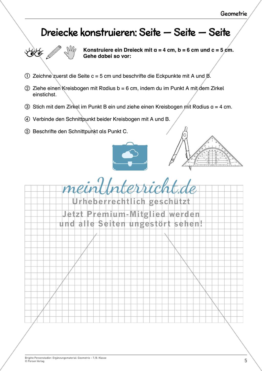 Ergänzungsmaterial: Geometrie Preview 7
