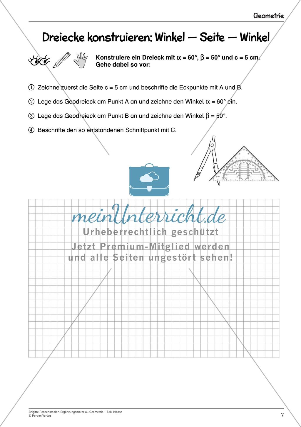 Ergänzungsmaterial: Geometrie Preview 9