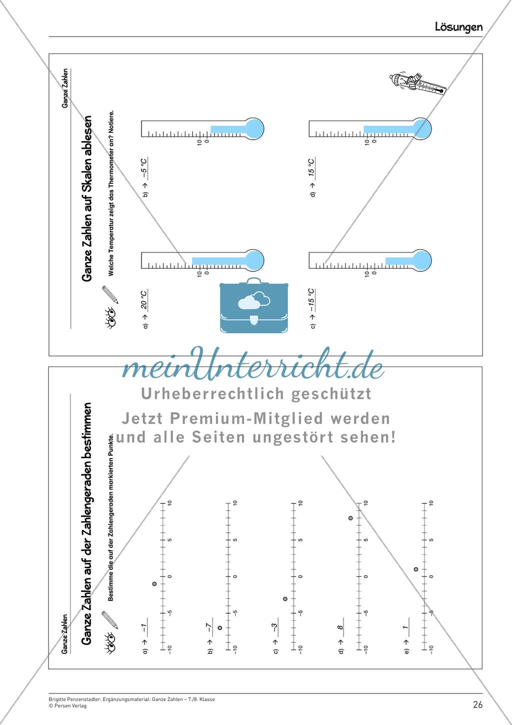 Ergänzungsmaterial: Ganze Zahlen Preview 28