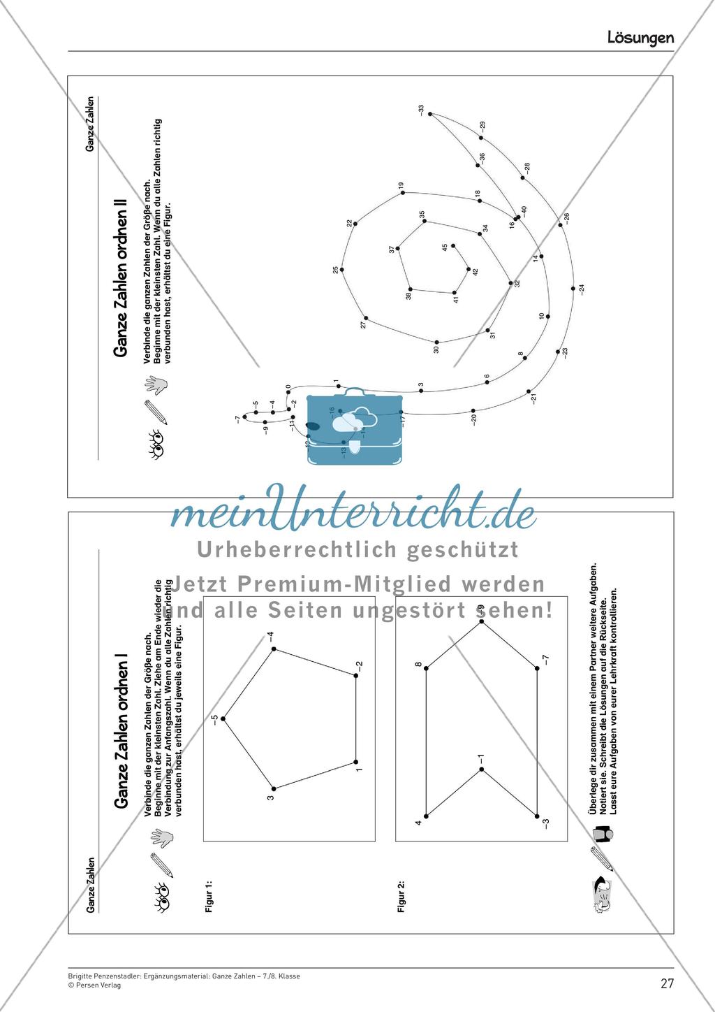 Ergänzungsmaterial: Ganze Zahlen Preview 29