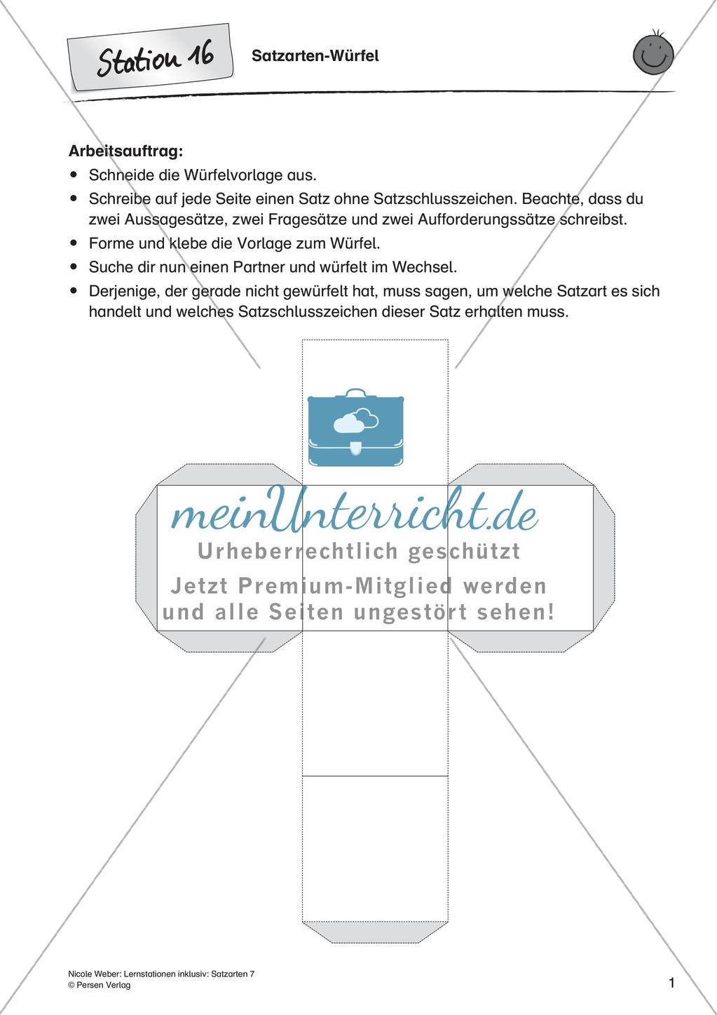 Satzarten-Würfel Preview 3