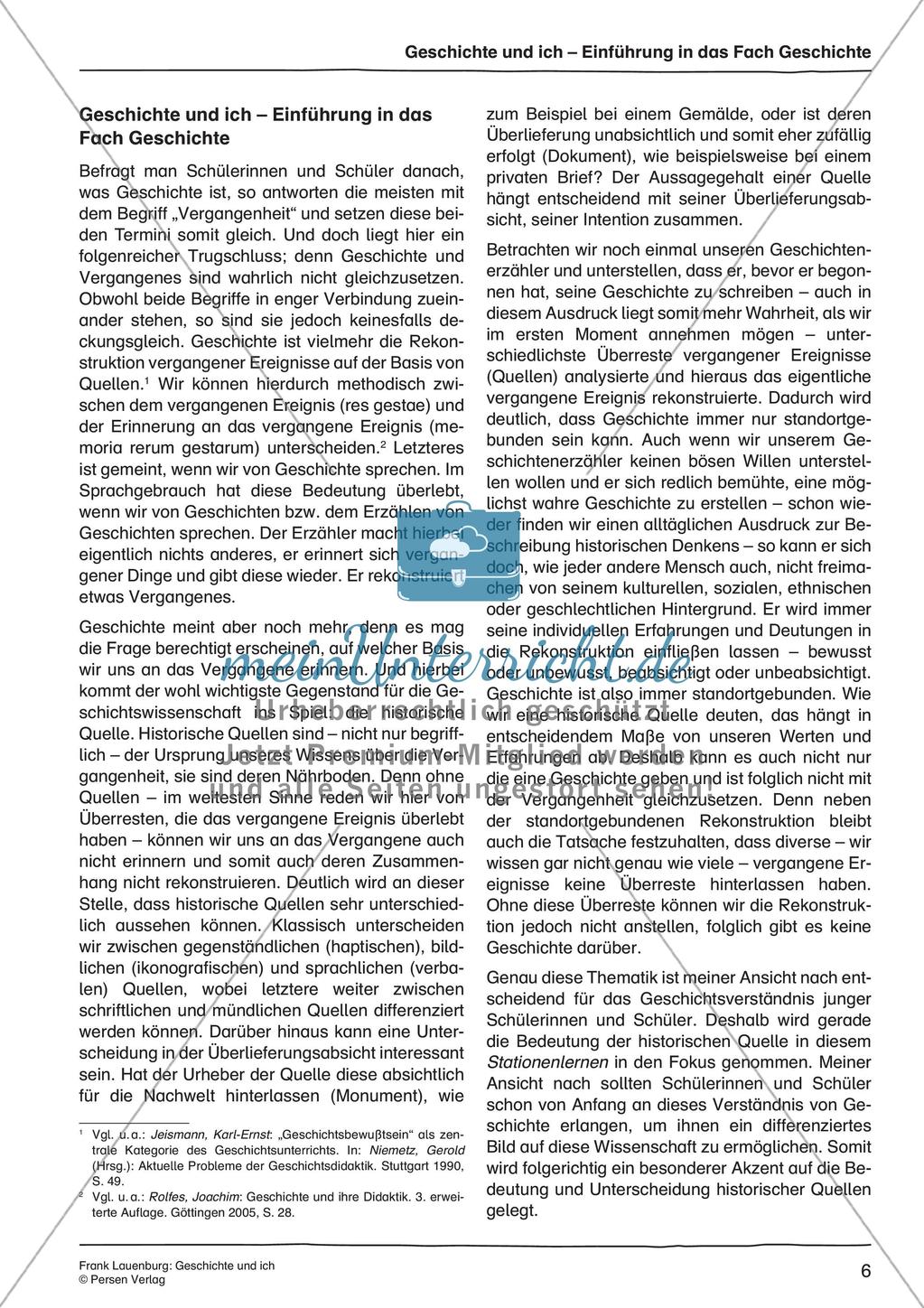 Geschichte und ich Preview 8