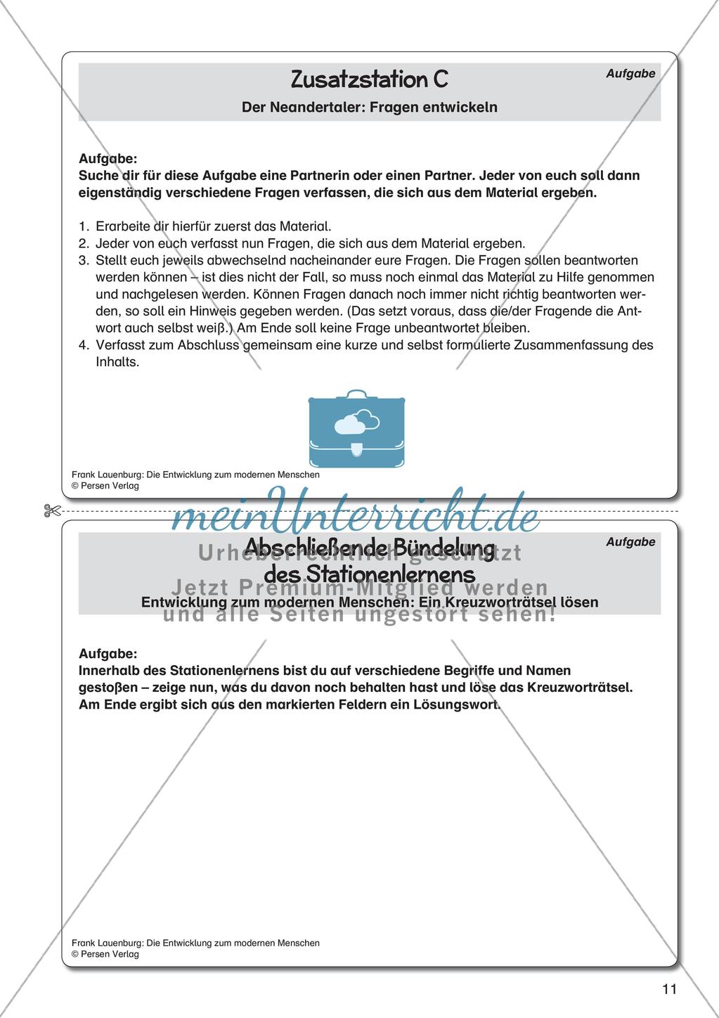 Die Entwicklung zum modernen Menschen Preview 13