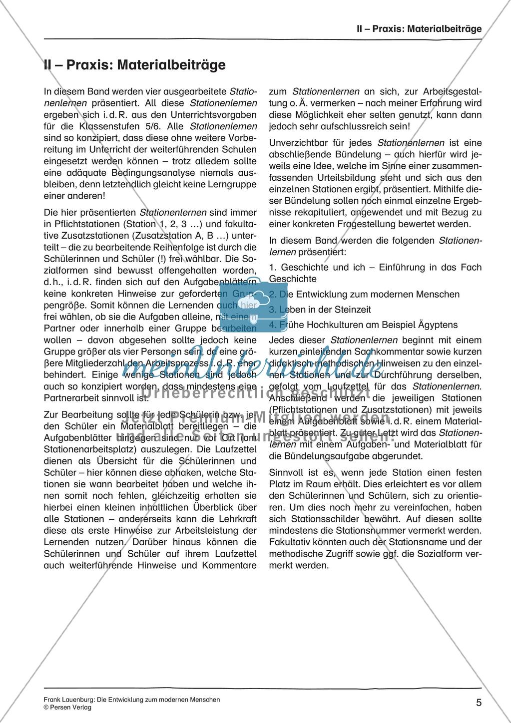 Die Entwicklung zum modernen Menschen Preview 7