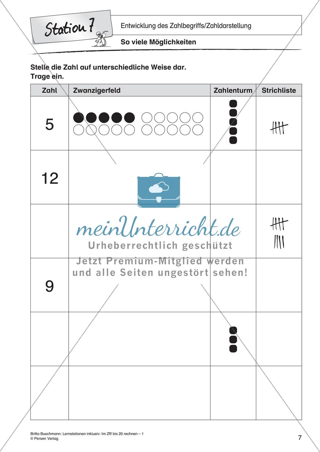 Entwicklung des Zahlbegriffs und Zahldarstellung Preview 9