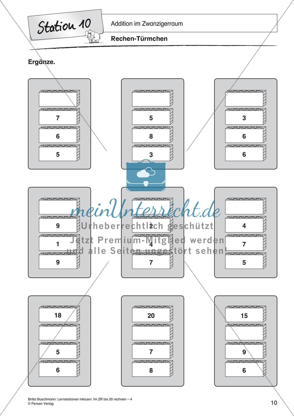 Addition im Zwanzigerraum Preview 12