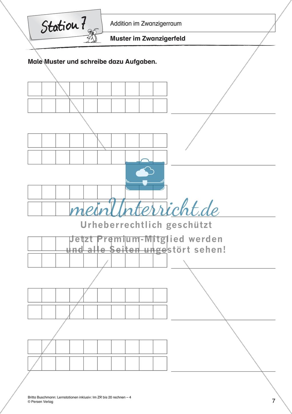 Addition im Zwanzigerraum Preview 9