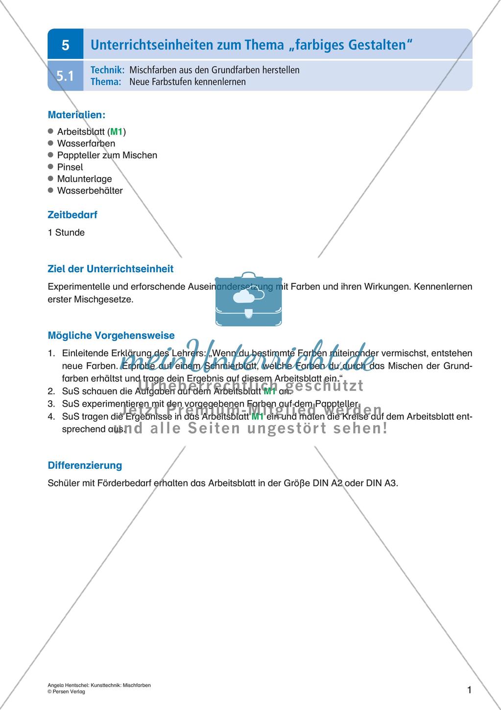 Kunsttechniken: Mischfarben Preview 3