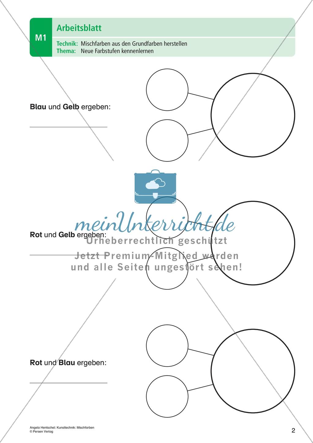 Kunsttechniken: Mischfarben Preview 4