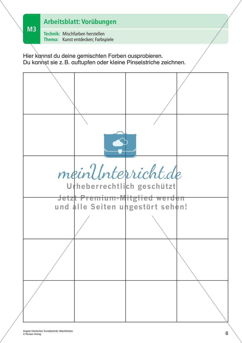 Kunsttechniken: Mischfarben Preview 8