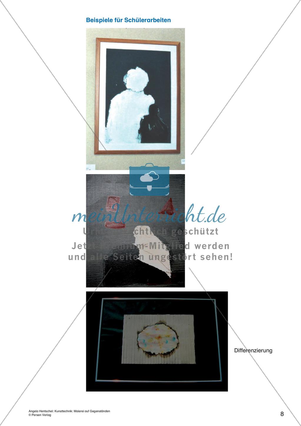 Kunsttechniken: Malerei auf Gegenständen Preview 10