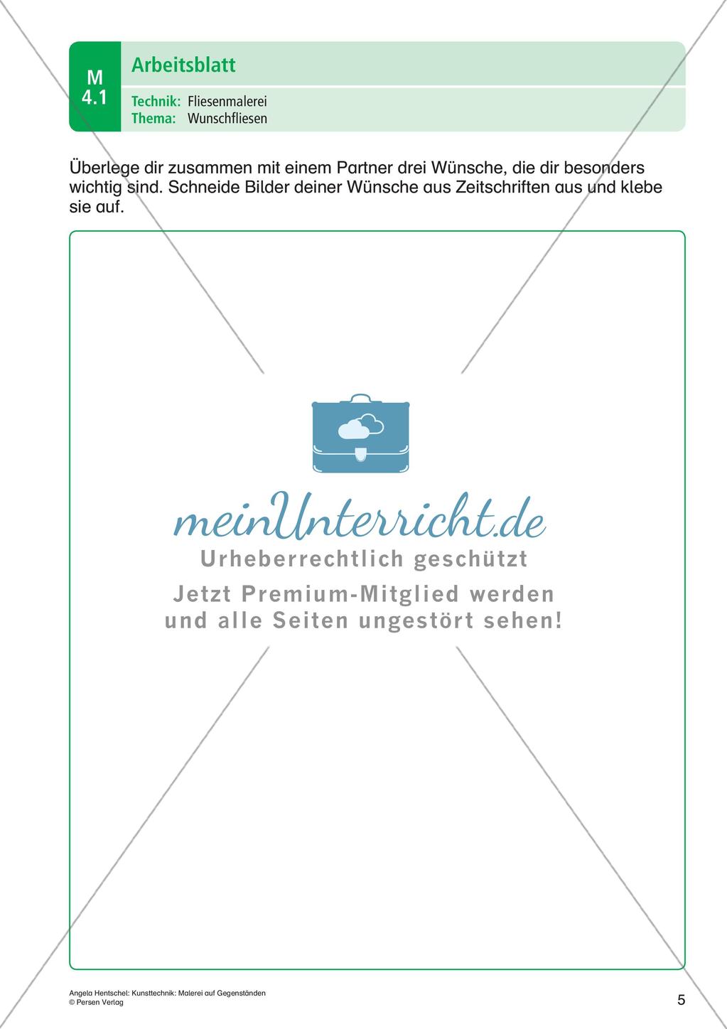 Kunsttechniken: Malerei auf Gegenständen Preview 7