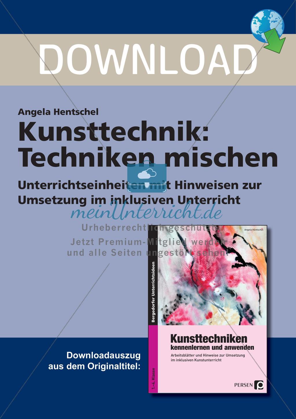 Kunsttechniken: Mischung von Techniken Preview 1