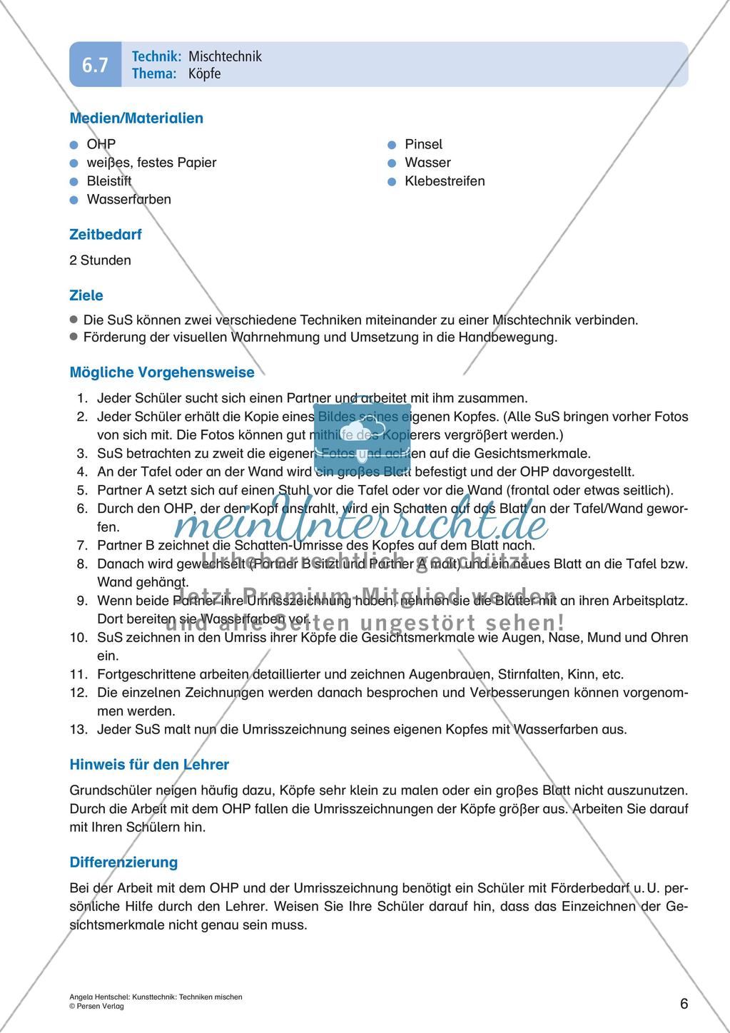 Kunsttechniken: Mischung von Techniken Preview 6