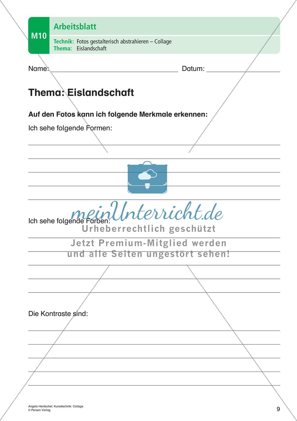 Kunsttechniken: Collage Preview 11