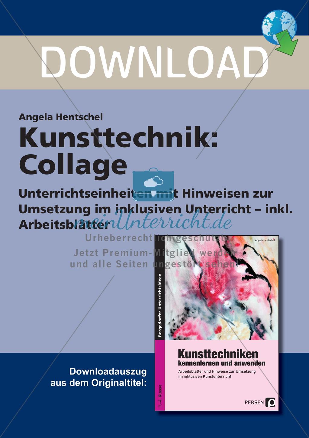 Kunsttechniken: Collage Preview 1