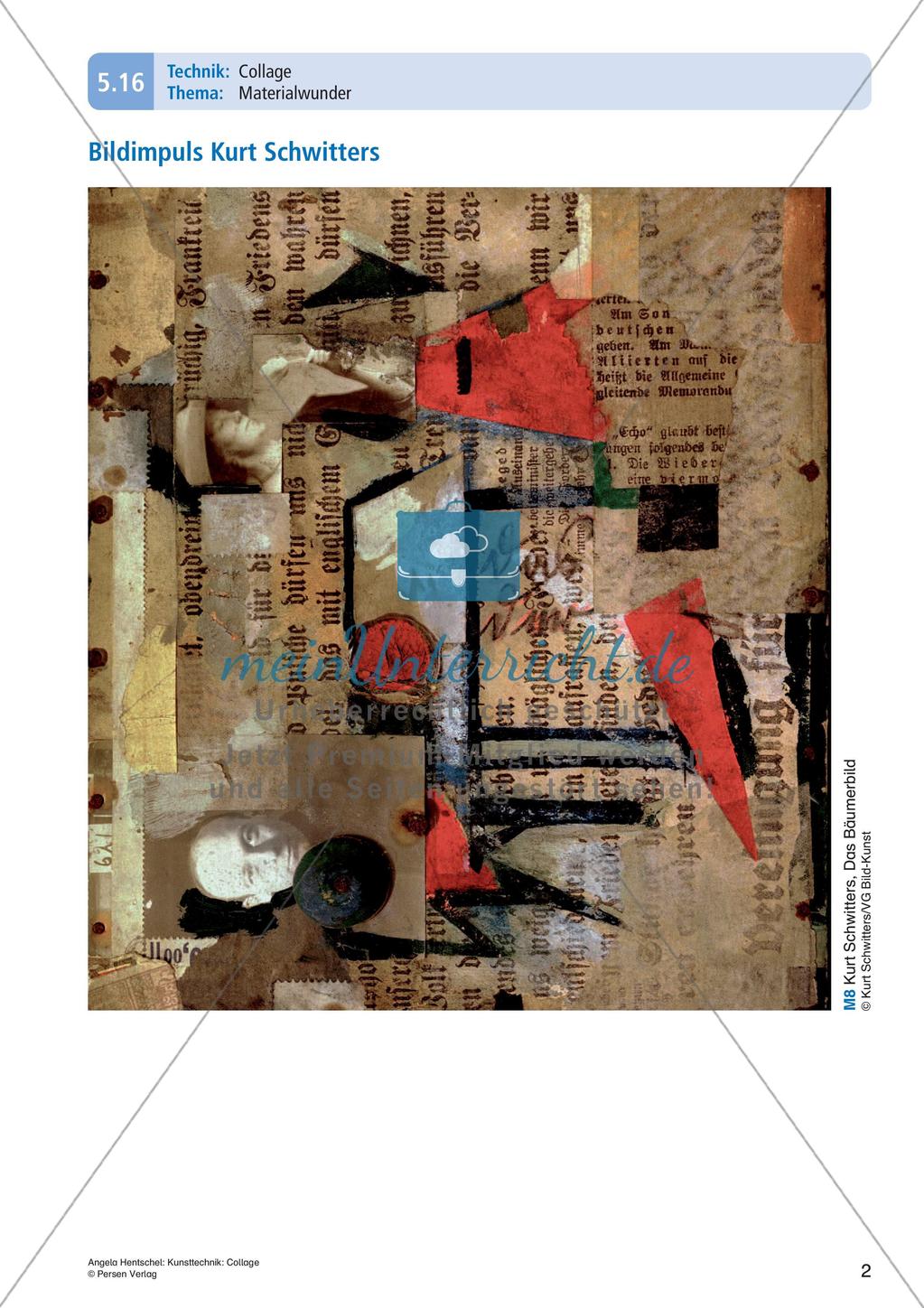 Kunsttechniken: Collage Preview 4